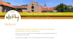 Desktop Screenshot of pachthof.com